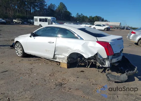 2018 Cadillac Ats Luxury z USA, uszkodzony, nr VIN 1G6AF1RX6J0174166